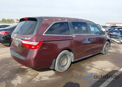 2011 Honda Odyssey Lx из США, поврежденный, VIN 5FNRL5H21BB078227